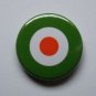 Irish Mod Target 25mm Button Pin Badge Retro Lambretta Vespa Scooter Mods Celtic