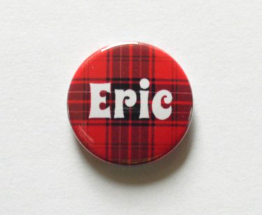 "Eric" Bay City Rollers 25mm Button Pin Badge - 1970 1970s 70s Retro