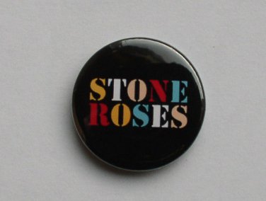 The Stone Roses 25mm Button Pin Badge ian brown
