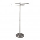 Towel holder floor standing hand polish crome finish kitchen bathroom