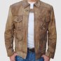 Expendables 2 "Jason Statham" Leather Jacket pure Cow Leather