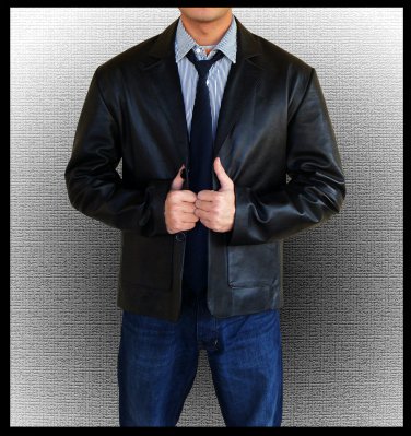 Leather Blazer for Men