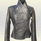 Ladies Black Fashion Leather Jacket
