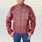 Chris Pratt Guardians of the Galaxy Men's Red Faux Leather Jacket