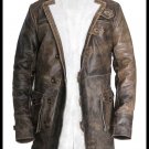 Bane Tom Hardy Batman Dark Knight Rises Handmade Cow Leather Jacket Brown Sizes
