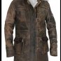 Bane Tom Hardy Batman Dark Knight Rises Handmade Cow Leather Jacket Brown Sizes