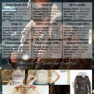 Men Fashion Silver Fox Fur Handmade Sheep LEATHER JACKET Black S-5XL Sizes
