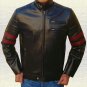 Retro Style 1940 Black Leather Jacket size Small-4XL Men