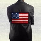 Easy Rider "Peter Fonda"  Handmade Sheep Leather Jacket Red Black S-5XL