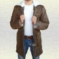 Mens 'BANE' Dark Knight Rises Handmade Sheep Leather Coat/Jacket Brown Sizes