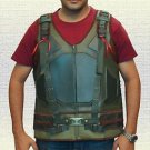 Batman Bane Faux Leather Biker Vest Green Color In All Sizes Available