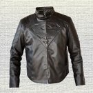 Superman SamllVille Dram Series Handmade Black Synthetic Leather Jacket Sizes