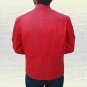 Superman SamllVille Dram Series Handmade Black Synthetic Leather Jacket Sizes