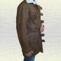 Men 'BANE' Dark Knight Rises Handmade Real Leather Coat/Jacket Brown Sizes