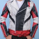 Removable Arms Distressed Carlos Cameron Boyce Descendants 2 Double Rider Jacket