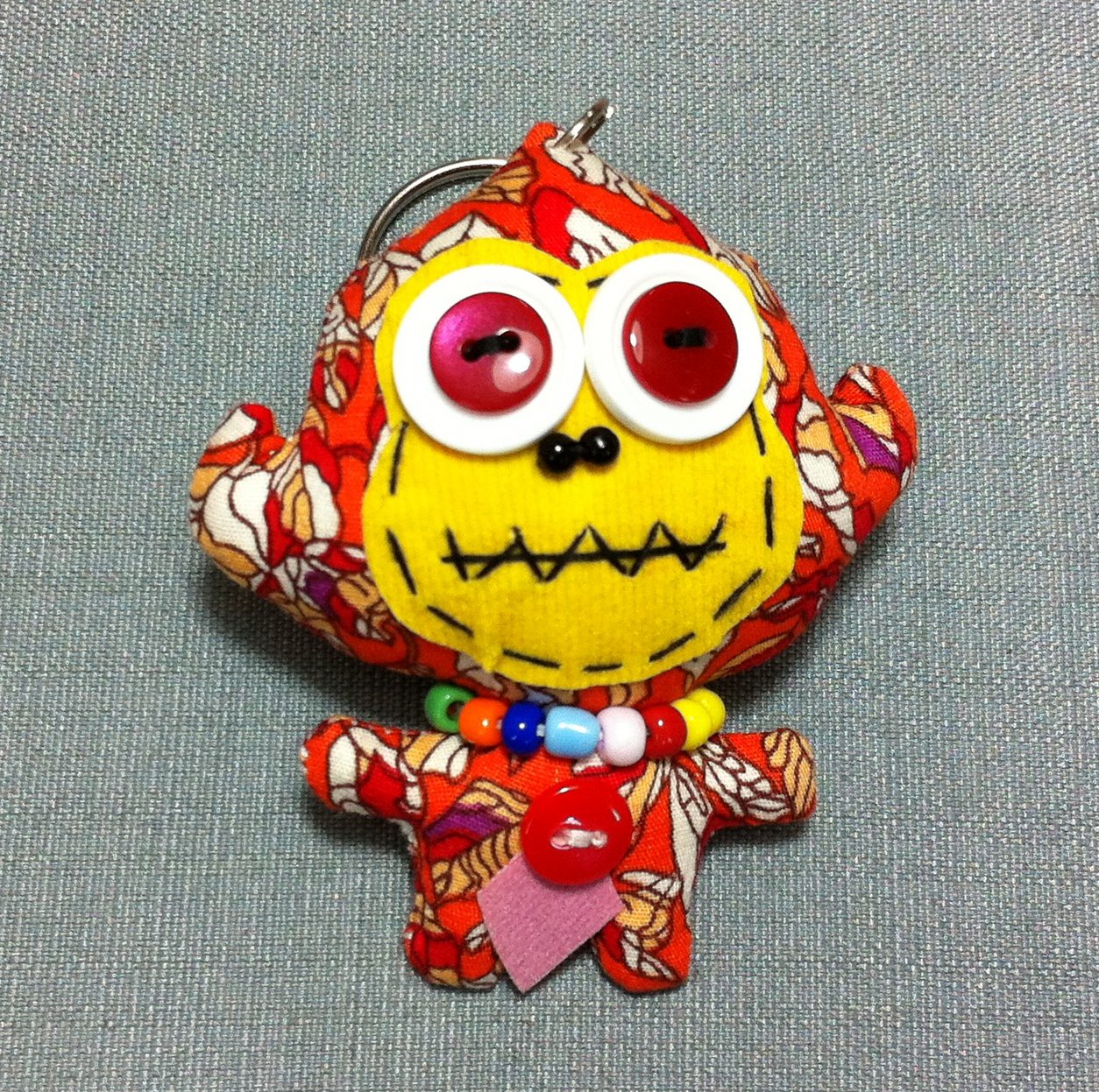 monkey toy with key