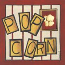 Popcorn by Bernadette Deming 12x12 Art Print Poster 633442