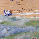 Between Sea and Sand I by Adolf Llovera 18x38 Art Print Poster 661797