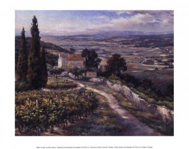 El Valle by Rosa Chavez 11.750x9.5 Art Print Poster 720964