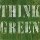 Think Green by Louise Carey 12x12 Art Print Poster 870615
