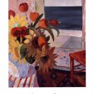 Red Chair Terrace by Duoling Huang 11x14 Art Print Poster 173906