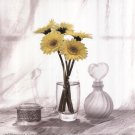 Vanity Floral IV by Dick and Diane Stefanich 9x9 Art Print Poster 215585