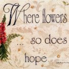 When Flowers Bloom by Pam Britton 16x8 Art Print Poster 752184