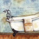 Relax Bath by Donald Knold 12x12 Art Print Poster 912368