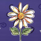 3 White Daisies by Allison Jerry 20x8 Art Print Poster 659271