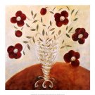 Trailing Pansy Bouquet by Viola Lee 20x20 Art Print Poster 217604