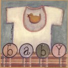 Baby T-Shirt by Bernadette Mood 8x8 Art Print Poster 703520