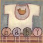 Baby T-Shirt by Bernadette Mood 8x8 Art Print Poster 703520