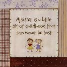 A Sister is by Karen Tribett 10x10 Art Print Poster 870569