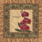 Bright Orchids IV - mini by Charlene Audrey 12x12 Art Print Poster 540247