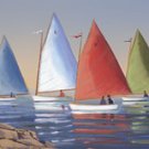 After The Races by Sally Caldwell-Fisher 20x8 Art Print Poster 751426