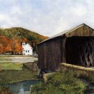 Goddard White Bridge by John Ward 18x12 Art Print Poster 874240