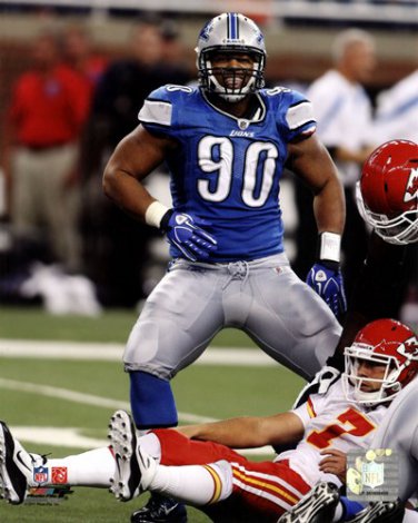 Ndamukong Suh 2011 Action by  Unknown 8x10 Art Print Poster 884124