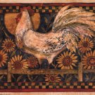 Rooster With Sunflowers by Susan Winget 10x8 Art Print Poster 125571
