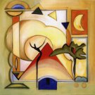Fun in the Sun III by Alfred Gockel 9.750x9.750 Art Print Poster 488408