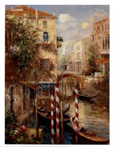 Venice Canal I by Peter Bell 13x17 Art Print Poster 506916