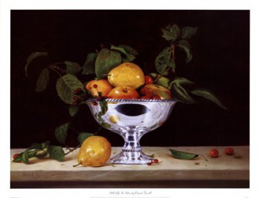 Still Life In Silver by Patrick Farrell 26x20 Art Print Poster 228503