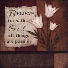 Believe by Jennifer Pugh 12x12 Art Print Poster 718100