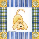 Pup Prints III by Tania Schuppert 10x10 Art Print Poster 506216