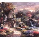 Classic Garden Retreat by James Lee 11x9 Art Print Poster 13866