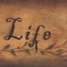 Live Life Simply by John Sliney 30x8 Art Print Poster 634071