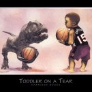 Toddler on a Tear by Harrison Woods 10x8 Art Print Poster 132213