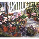 Garden Walk by Mary Schaefer 35x24 Art Print Poster 909744