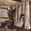 Hollywood Bath I by  Hakimipour - Ritter 12x12 Art Print Poster 696404