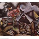 Rain by Marc Chagall 28x22 Art Print Poster 630209