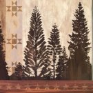 Pine Trees Lodge II by Tania Bello 24x18 Art Print Poster 916365